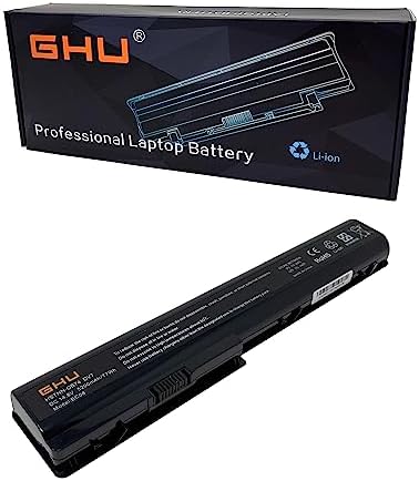 GHU New Battery 77 WH Replacement for 480385-001 486766-001 HSTNN-DB75 HSTNN-IB75 HSTNN-OB75 464059-142 Compatible with HP Battery Part # 464058-251 464059-121 464059-141 516355-001 516916-001 GA08