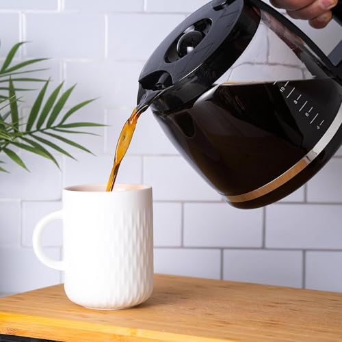 Replacement Glass Carafe For Cuisinart Coffee Makers - 14-Cup DCC-2200RC Compatible