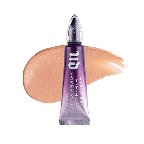 Urban Decay Anti-Aging Eyeshadow Primer Potion, Nude Eye Primer, Improves Look of Fine Lines & Texture, Smooths & Preps Eyelid Base for Vibrant Color, Crease-free Eye Makeup Looks, Vegan