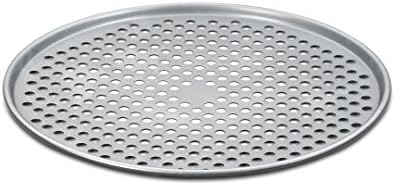 Cuisinart 14-Inch Pizza Pan, Chef's Classic Nonstick Bakeware, Silver, AMB-14PPP1