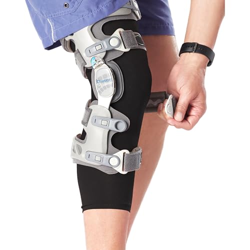 Game Changer Unloader Knee Brace with Undersleeve - Lightweight OA Support for Arthritis & Pain Relief - Low Profile Design for Comfort Fit (Large/X-Large, Right)