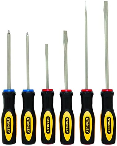 Stanley 60-060 Standard Fluted Screwdriver Set, 6-Piece