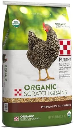 Purina Organic Scratch Grains, 35 lb