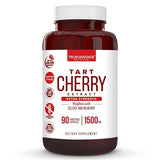 Truevantage Nutrition Tart Cherry Extract Capsules with Celery Seed Extract and Bilberry for Joint Support, Muscle Recovery, and Uric Acid Flush Support, Made in The USA - 90 Tart Cherry Capsules