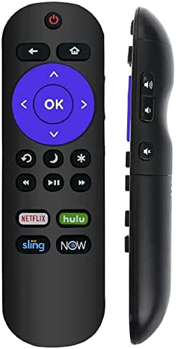 Remote Control Compatible with All Sharp Roku TV LC-50LBU591U LC-50LBU711U LC-55LBU591U LC-55LBU711U LC-43LBU591U LC-32LB601U LC-24LB601U LC-50LB601U LC-40LB601U LC-65Q7370U LC-43LB601U