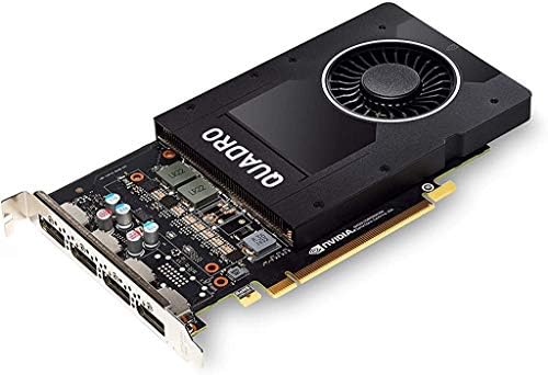 PNY NVIDIA Quadro P2200 5GB GDDR5X PCI Express 3.0 x16 High Profile 4X Display Port 1.4 (Renewed)