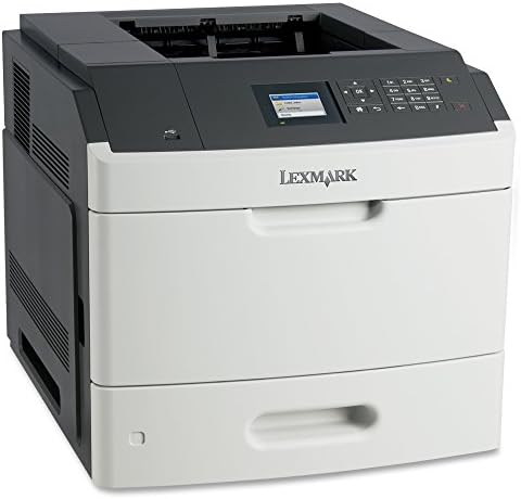 LEXMARK MS711DN Laser Printer - Monochrome - 1200 x 2400 dpi Print / 55 ppm Mono Print - 650 Sheets Input - Automatic Duplex Print - Fast Ethernet - USB / 40G0610 / (Renewed)