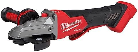 Milwaukee M18 FUEL 18-Volt Lithium-Ion Brushless Cordless 5 in. Flathead Braking Grinder with Paddle Switch No-Lock (Tool-Only)