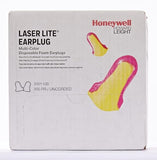 Howard Leight by Honeywell Laser Lite High Visibility Disposable Foam Earplugs, Pink/Yellow , 200-Pairs (LL-1) - 3301105