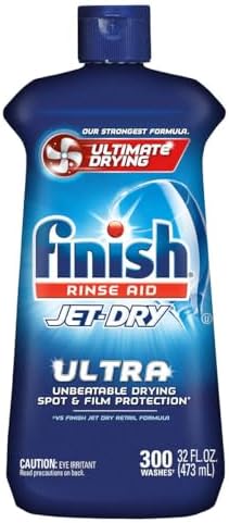 FINISH Rinse AID Jet-Dry Ultra 300 Washes 32 FL OZ (946ml)