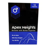 Apex Heights, Energy Enhancing Supplement for Men, Higher Levels of Vitality, Unwavering Strength, and Robust Endurance - Pack of 10