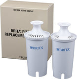 Brita Standard Water Filter for Pitchers and Dispensers, BPA-Free, Reduces Copper, Cadmium and Mercury Impurities, Lasts Two Months or 40 Gallons, Includes 8 Filters