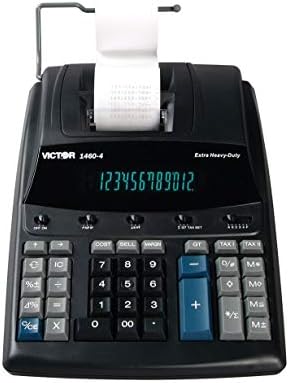 Victor 1460-4 12 Digit Extra Heavy Duty Commercial Printing Calculator