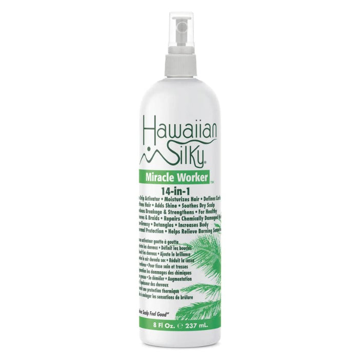 Hawaiian Silky Miracle Worker 14-in-1 Leave In Conditioner 8 oz