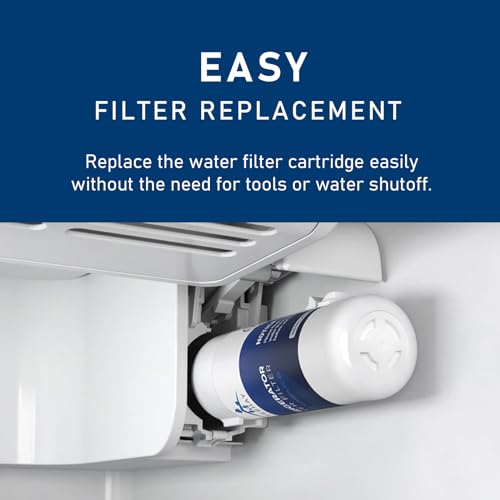 TEEHAY W10295370A Water Filter Replacement, Compatible With EDR1RXD1, Filter 1, WHR1RXD1, W10295370, KAD1RXD1, P8RFWB2L, P8WB2L, P4RFWB, P5WB2L (White, 3 Pack)