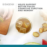 Isagenix Ionix Supreme - Powder Supplement with Vitamin B12 & Niacin - Focus Supplement to Aid Brain Health - Immune Support Supplement - 32 Fl Oz