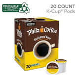 Philz Coffee Philtered Soul K-Cup® Pod Coffee, Single Serve Keurig® K-Cup® Pods, Medium Roast Coffee, 20 count