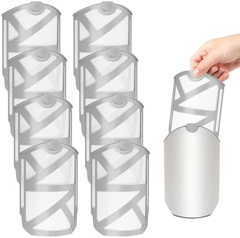 8Pcs Mosquito Bug Light Flying Insect Trap Refills 8 Pack Compatible with ZEVO, Indoor Fruit Fly Refill Cartridge Sets for Plug-in Light M364 and Max