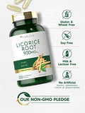 Carlyle Licorice Root Capsules 900mg | 300 Count | Root Extract Supplement | Non-GMO, Gluten Free