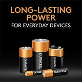 Duracell Coppertop 9V Battery, 6 Count Pack, 9 Volt Battery with Long-lasting Power, All-Purpose Alkaline 9V Battery for Household and Office Devices