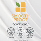 Biolage Smooth Proof Conditioner | Provides Humidity Control & Anti-Frizz Smoothness | For Frizzy Hair | Paraben & Silicone-Free | Vegan | 33.8 Fl. Oz