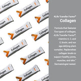4Life Transfer Factor Collagen - Targeted Total Body Age-Defying Formula with Vitamins and 5 Types of Collagen - Dermatologist-Tested - Hair, Skin, and Nail Support - 15 Packets