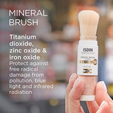 ISDIN Mineral Brush Powder, Facial Pollution and Blue Light Protection, a Complement to your Sun Care Routine, Suitable for Sensitive Skin