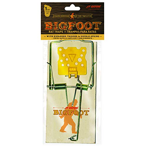 JT EATON BIGFOOT 401 Wooden Snap Trap for Mice