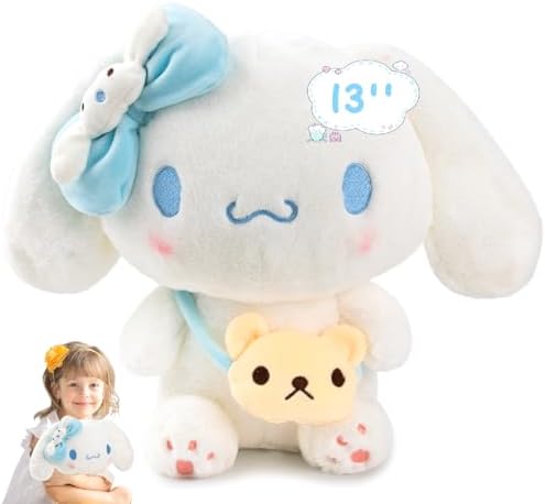 13 in Plush Toys, Anime Plush Kawaii Stuffed Animals Doll, Soft and Adorable Cartoon Pillow for Girls Kids Fans Birthday Present