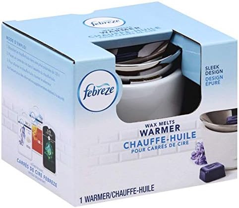 Febreze Melts Wax Warmer for Scented Wax, Odor-Fighting Air Freshener (Single Warmer)