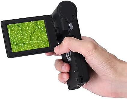 Portable 500X HD Digital Magnifier Microscope Camera Portable Electronic Digital Magnifying Glass with Color Display, Monitor, USB2.0 Output