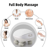 MOUNTRAX 5 in 1 Electric Scalp Massager, Portable Heated Head Kneading 88 Massage Nodes, 2 Styles & 3 Speed Modes, Body for Deep Cleansing, Relief, Hair Growth