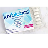 Luv Biotics Cherry Lozenges with Oral Probiotics, Xylitol & Aloe Vera - Pack of 30 lozenges