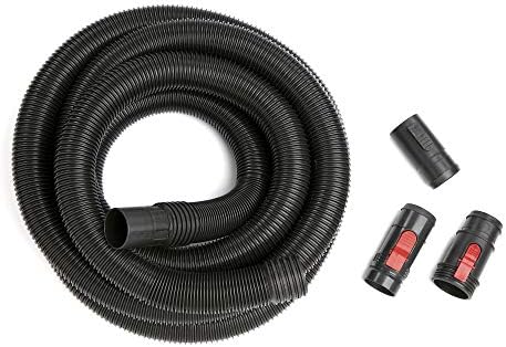 CRAFTSMAN CMXZVBE38759 2-1/2 in. x 20 ft. POS-I-LOCK Wet Dry Vac Hose Attachment Kit, Industrial-Grade Shop Vacuum Replacement Hose, Fits Most Wet/Dry Vacuums with a 2-1/2 in. Diameter