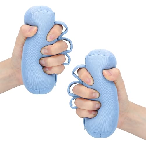 Palm Protector for Hand Contracture with Separators, Palm Grip Cushions for Finger Contracture Prevention for Stroke, Parkinson Dementia, Arthritis, Hand Grip Strengthener (2)