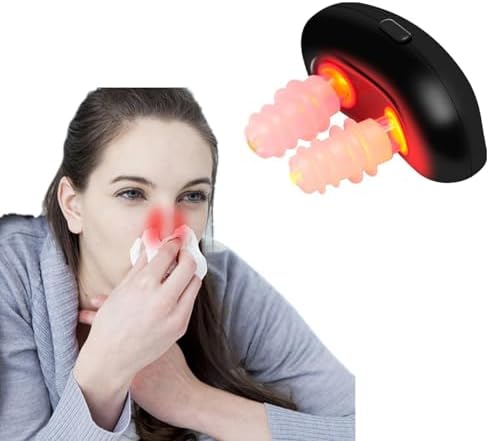 Red Light Nasal Therapy Instrument,2025 New Red Light Nasal Therapy Device, Red Light Therapy for Nose,Colds Red Light Therapy for Nose, Nasal Red Light Therapy