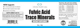 Fulvic Acid Trace Minerals Supplement - 169 Servings - Humic Acid Multimineral Electrolyte Liquid Drops - Bioavailable Extract