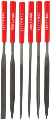 CRAFTSMAN Needle File Set, 6 Piece (CMHT82529)