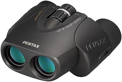 Pentax Pixel Bino Up 8 – 16 x 21 Black Porro Pram – Binoculars 10 x 111 mm; 21 mm; 111 mm; 309 g