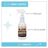 The Bucko Soap Scum and Grime Cleaner (32oz + Sprayer)