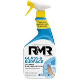 RMR - 2-in-1 Glass and Surface Cleaner Plus Repellent, Streak-Free Multi-Surface Treatment, Cleans & Repels Water Spots, Soil, & Stains, 32-Fluid Ounce Spray Bottle