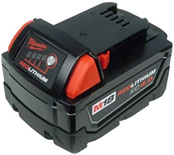 Milwaukee 48-11-1840 18-Volt M18 Red Lithium Xc 4.0 Ah Battery Packs