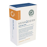 Kenkoderm Psoriasis Dead Sea Mud Soap with Argan Oil & Shea Butter 4.25 oz | 4 Bars | Dermatologist Developed | Fragrance + Color Free | Eczema, Psoriasis and Rosacea