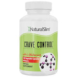 NaturalSlim Crave Control Appetite and Craving Suppressant Supplement - Natural Hunger Suppressant with L glutamine & Thiamine B Complex for Energy & Metabolism Booster - 180 Capsules