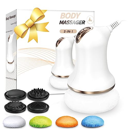 PODANCE Body Sculpting Machine, Cellulite Massager Birthday Gifts for Women, Mothers Day Gifts for Mom from Daughter with 6 Washable Pads, Body Sculpting Machine for Belly, Leg, Arms