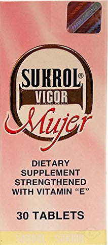Sukrol Vigor Women 30 Tabs - tabletas Multivitaminicas para la Mujer by Sukrol