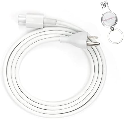 WESAPPINC Replacement Extension Cable 143W Power Adapter Cable for Apple iMac 24inch M1 Power Supply Cord 2021 2022