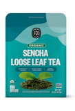 FGO Organic Sencha Loose Leaf Tea, Resealable Bag, 16oz, Packaging May Vary (Pack of 1)