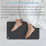 Voocvii Grounding Mat, Mat Improves Sleep, Reduces Inflammation, Pain, and Anxiety (23.6"x13")