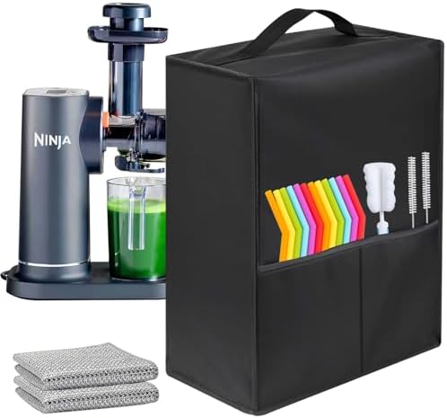 Juicer Cover, Waterproof and Dustproof, Compatible with Ninja JC151, Black, Nylon